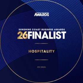 Sunshine Coast Business Awards 2026 finalist, Hospitality category